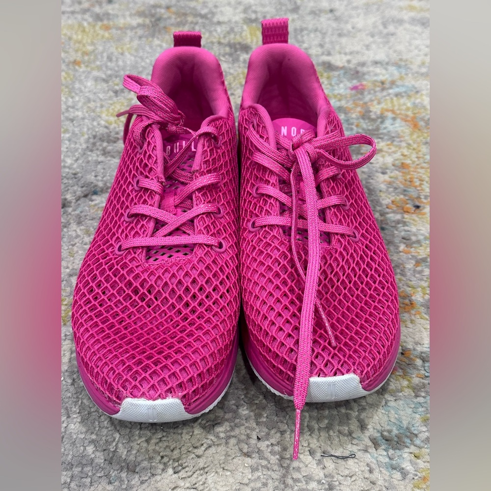 NOBULL Women's Vibrant Pink Mesh Sneakers